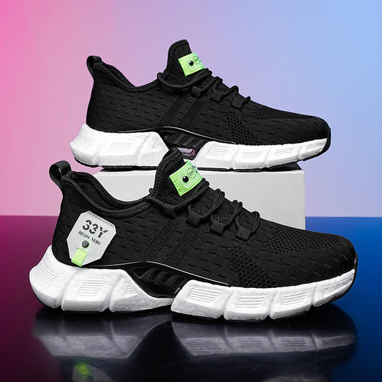 Damen Leichte und atmungsaktive Lifestyle Sneaker mit stoßdämpfender Sohle R&B