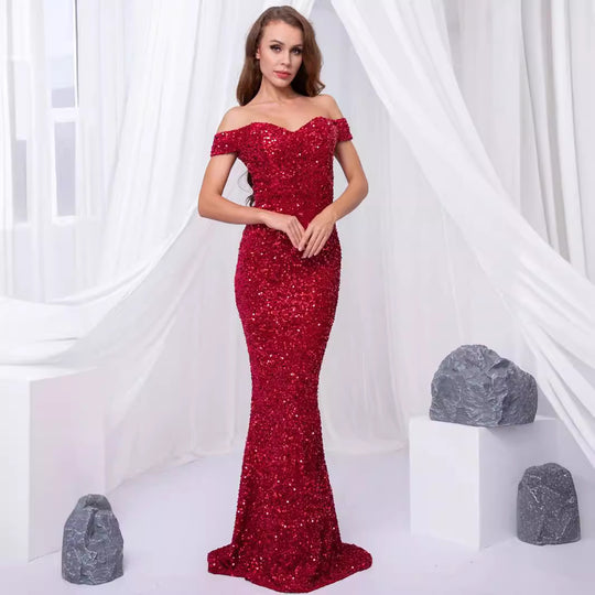 Damen Abendkleid R&B