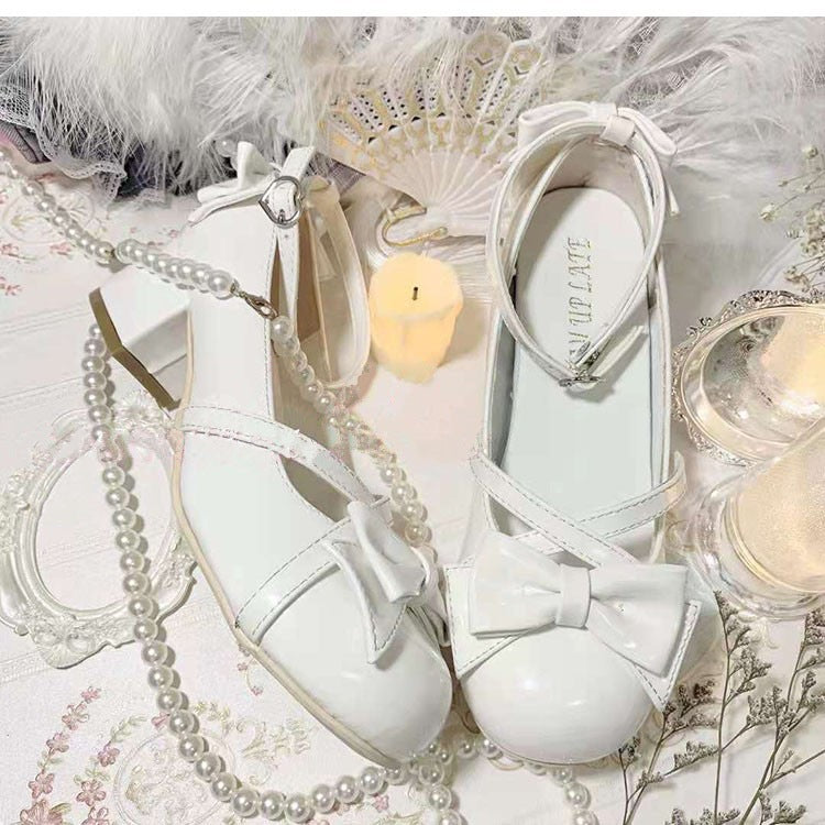 Damen elegante Sling Sandalen mit Schleifchen R&B