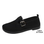 Damen luftige Ballerinas mit modischem Schnallen-Detail R&B