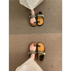 Damen Zehentrenner-Sandalen mit elegantem Riemendesign und Fußbett R&B