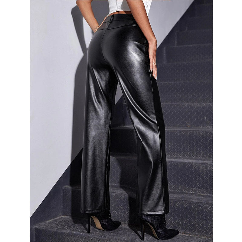 Damen Modische High-Waist hose R&B