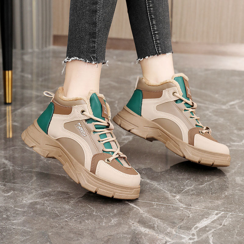 Damen Winterboots mit kuscheligem Innenfutter und rutschfester Sohle R&B