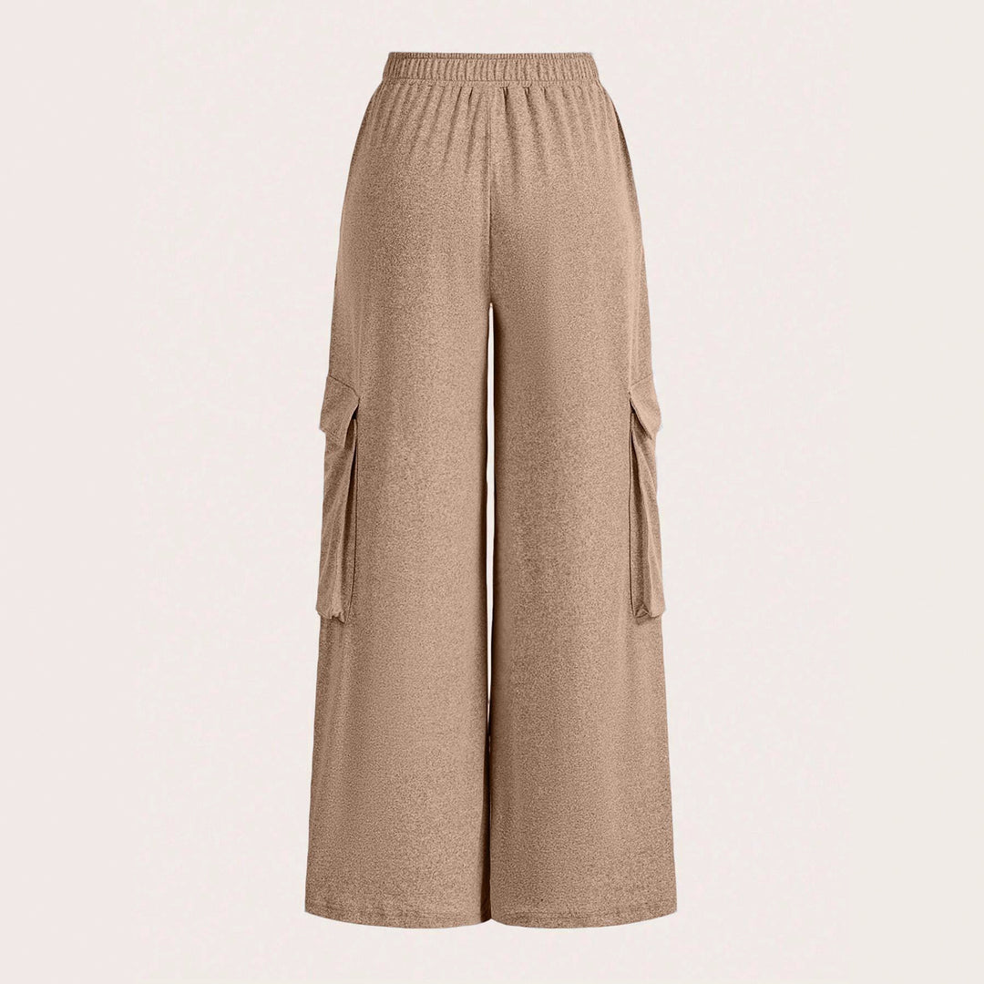 Damen Cargo-Hosen im Palazzo-Stil R&B