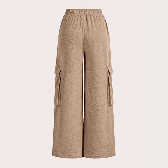 Damen Cargo-Hosen im Palazzo-Stil R&B