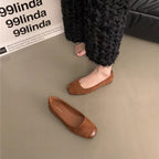 Damen Elegante und bequeme Ballerinas mit geschlossenen Zehen R&B