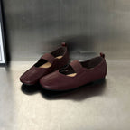 Damen Elegante Slip-On Schuhe mit modischem Riemenverschluss R&B