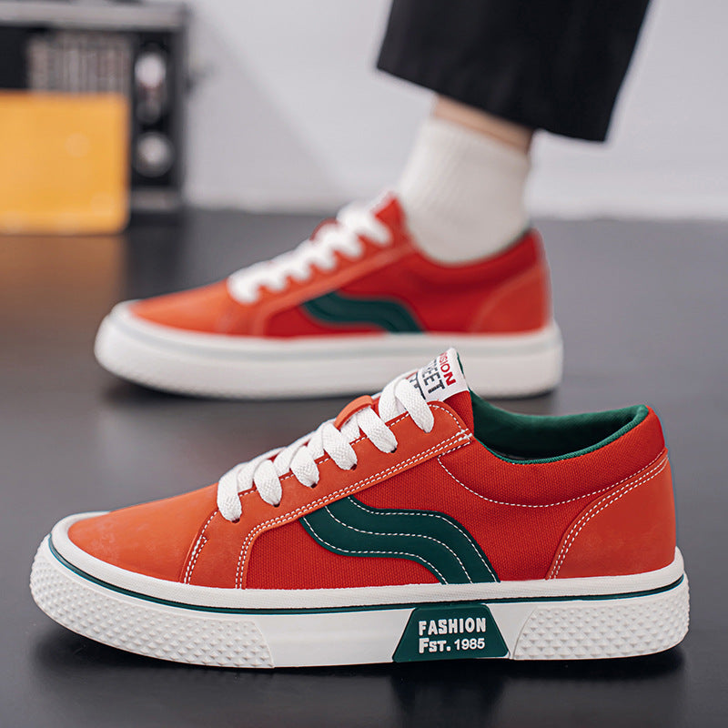 Damen Freizeitsneaker mit robustem Canvas-Obermaterial und rutschfester Sohle R&B