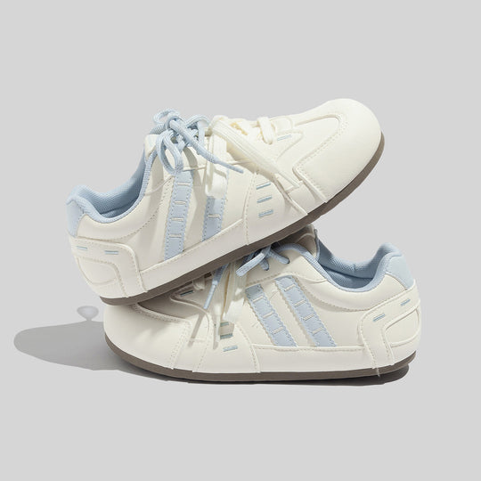 Damen Sportliche Retro Sneakers mit floralem Muster und bequemer Dämpfung R&B