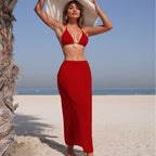 Damen Eleganter Wickelrock mit hohem Bund R&B