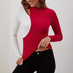 Damen modisches Langarmshirt R&B
