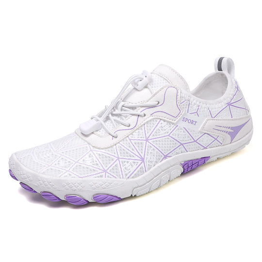 Damen Sportliche Wassersportschuhe mit elastischem Schnellschnürsystem R&B