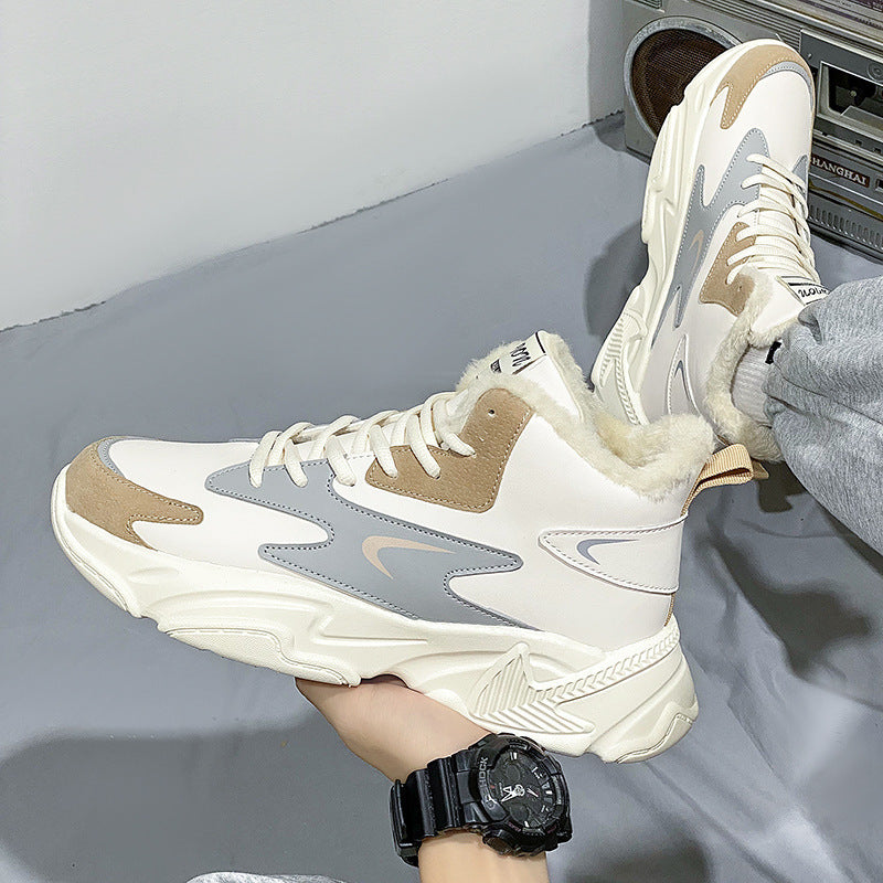 Damen Sportliche High-Top Sneakers mit modischer Dämpfungstechnologie