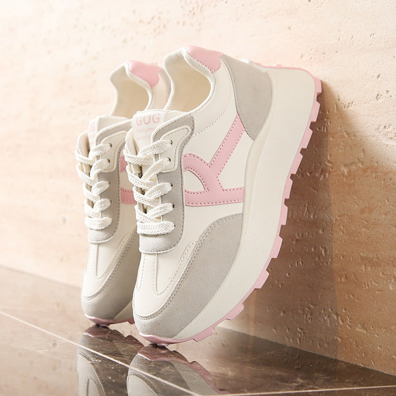 Damen Elegante Freizeit-Sneaker mit atmungsaktiver Sohle und gepolstertem Innenfutter R&B