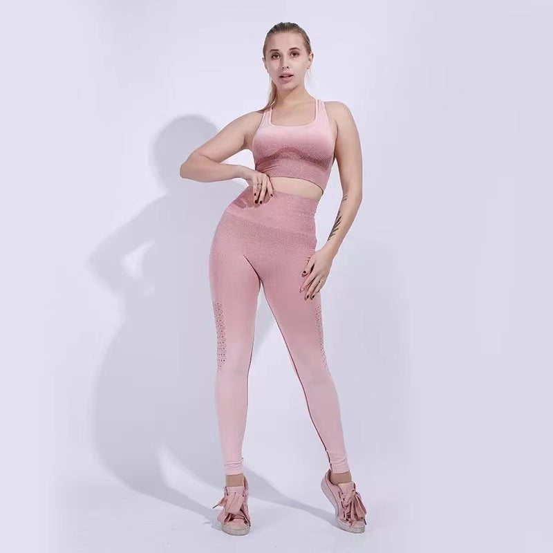Damen Sportliches Fitness-Set mit atmungsaktivem Material und hoher Flexibilität R&B