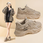 Damen Sportliche Chunky Sneakers mit innovativem Sohlenprofil R&B