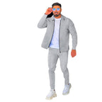 Herren Sportliches Activewear-Set mit Funktionsmaterial R&B