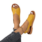 Damen offene Clogs mit ergonomischem Fußbett und luftiger Lochmuster-Design R&B