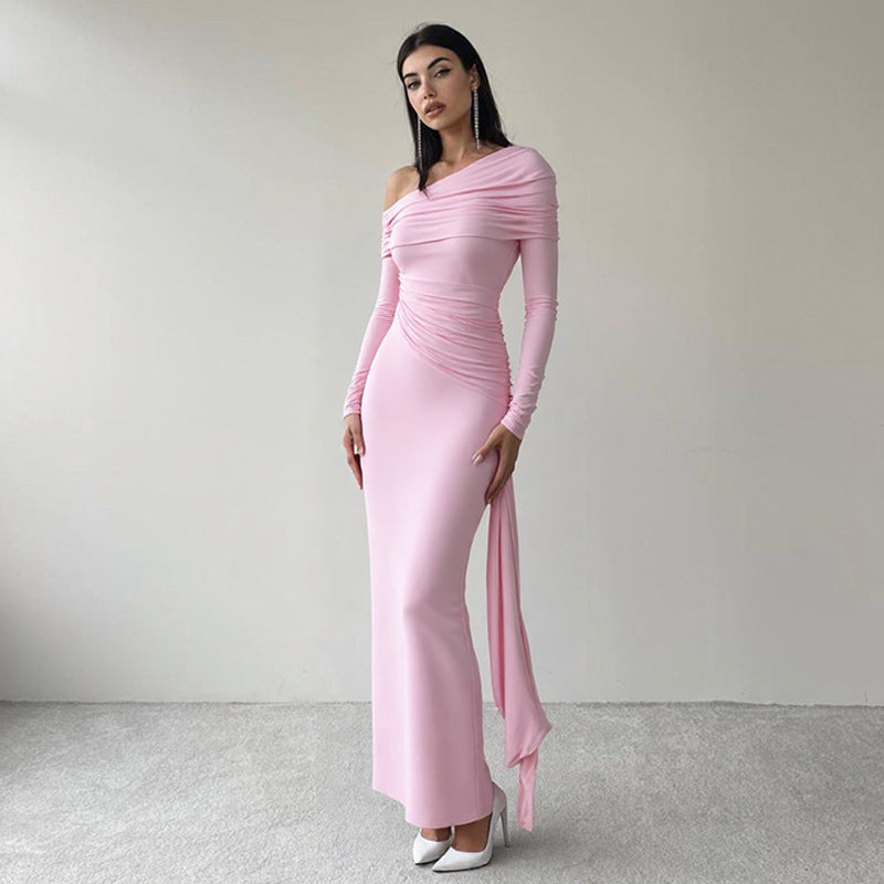 Damen Figurbetontes Abendkleid R&B