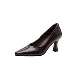 Damen Elegante spitze Pumps mit dekorativem Detail R&B
