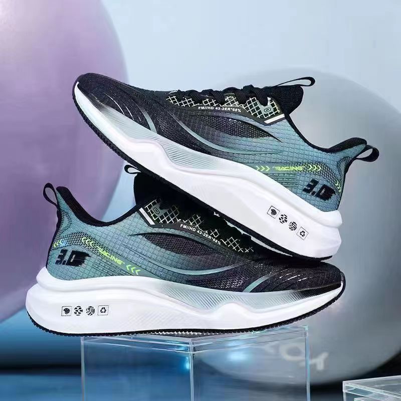 Damen leistungsstarke Laufschuhe mit atmungsaktivem Obermaterial und dämpfender Sohle R&B