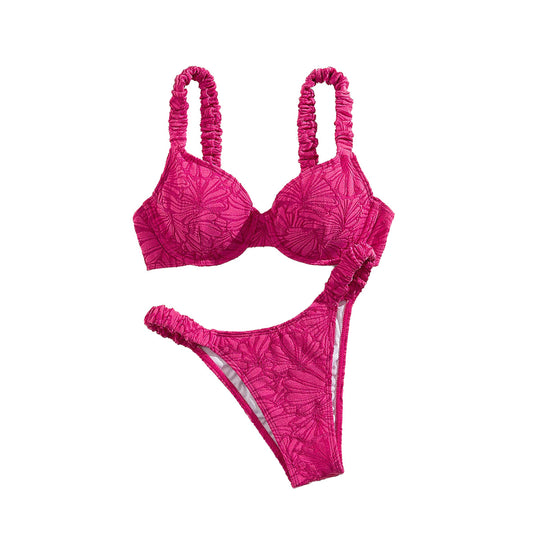 Damen Bikini mit raffiniertem Rüschen-Design R&B