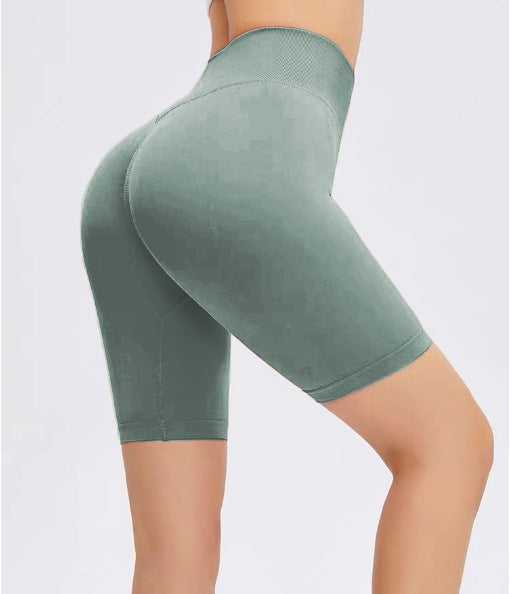Damen Hochgeschnittene Sport-Bermudas mit Formgebung R&B