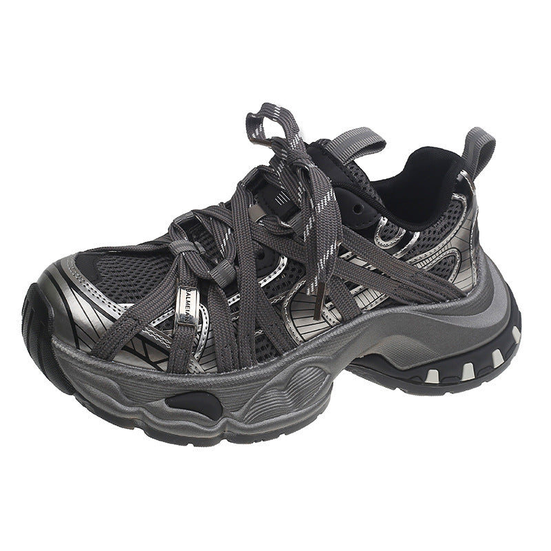 Damen Sportliche Sneaker mit atmungsaktivem Obermaterial und dämpfender Sohle R&B