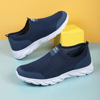 Damen Atmungsaktive Slip-On Sportschuhe mit flexiblem Sohlenaufbau