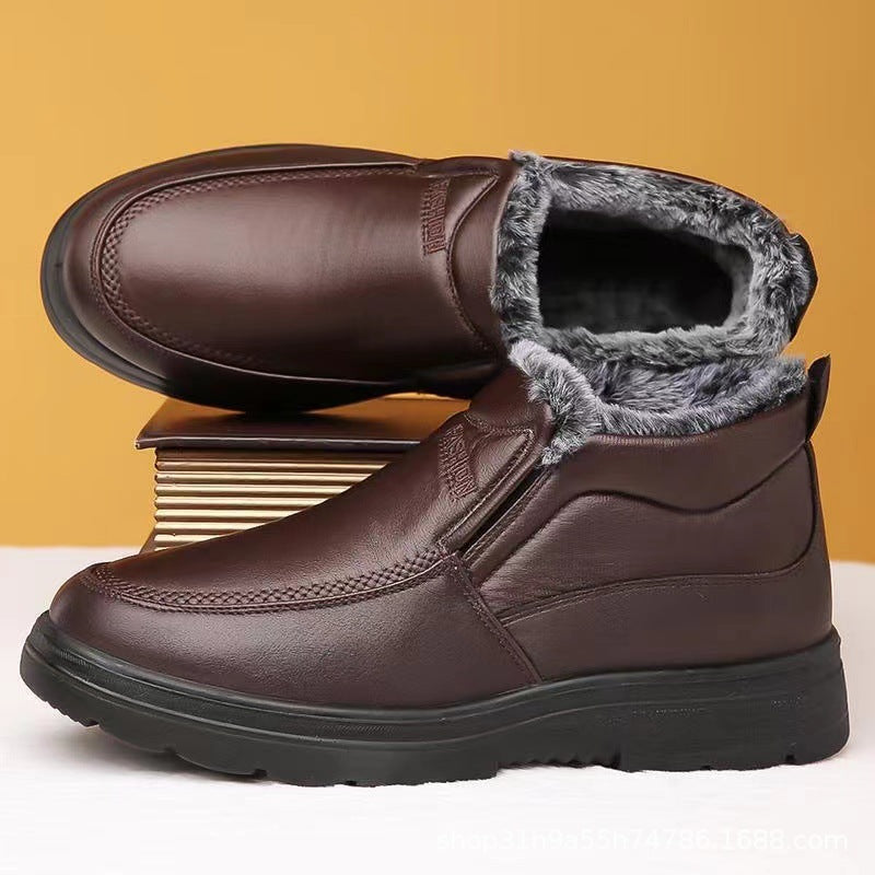 Herren warme Winterstiefel mit weichem Innenfutter R&B