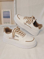 Damen Sportliche Sneakers mit modischer Plateau-Sohle und dämpfendem Komfort