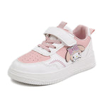 Damen Kindersneaker mit niedlichem Tiermotiv und praktischem Klettverschluss