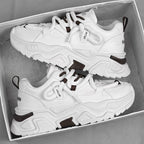 Damen Chunky Sneakers mit strapazierfähiger Sohle und atmungsaktiven Details