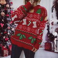 Damen Weihnachts-Pullover mit festlichem Weihnachtsdesign R&B