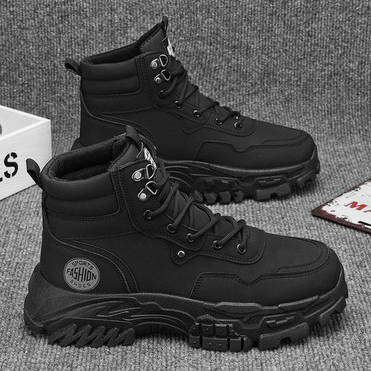 Damen Sportliche High-Top Stiefel mit rutschfester Sohle und strapazierfähigem Obermaterial R&B