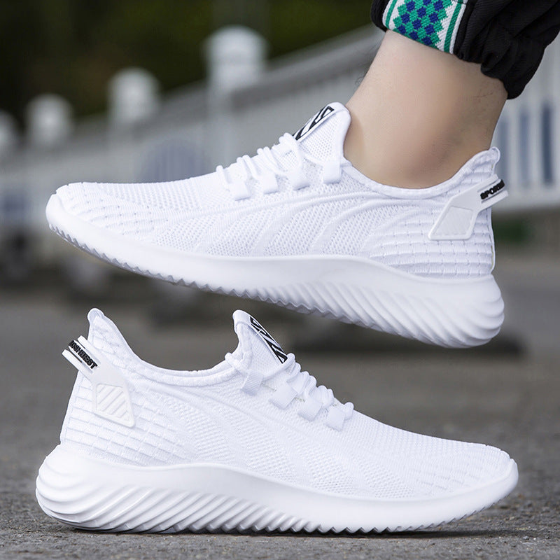 Damen Sportliche Sneakers mit flexiblem Mesh-Obermaterial und rutschfester Laufsohle R&B