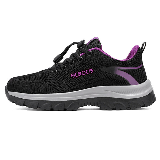 Damen Sportliche Laufschuhe mit flexiblem Schnellschnürsystem R&B