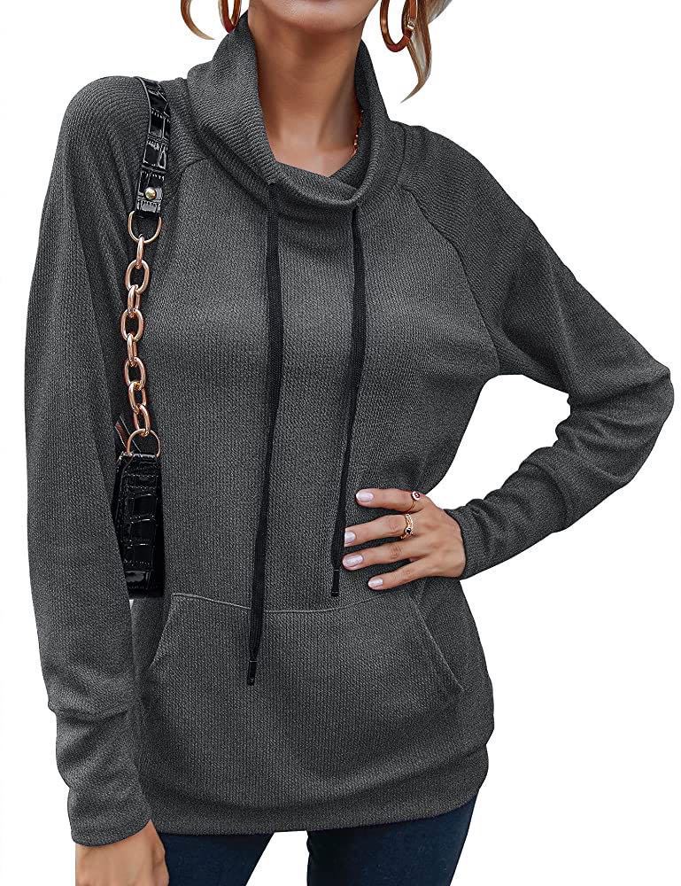 Damen modischer Kapuzensweater mit praktischen Taschen und ergonomischem Schnitt R&B