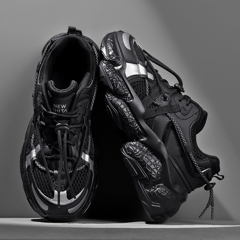 Damen Sportliche Trekking-Sneaker mit innovativem Schnellschnürsystem und rutschfester Sohle R&B