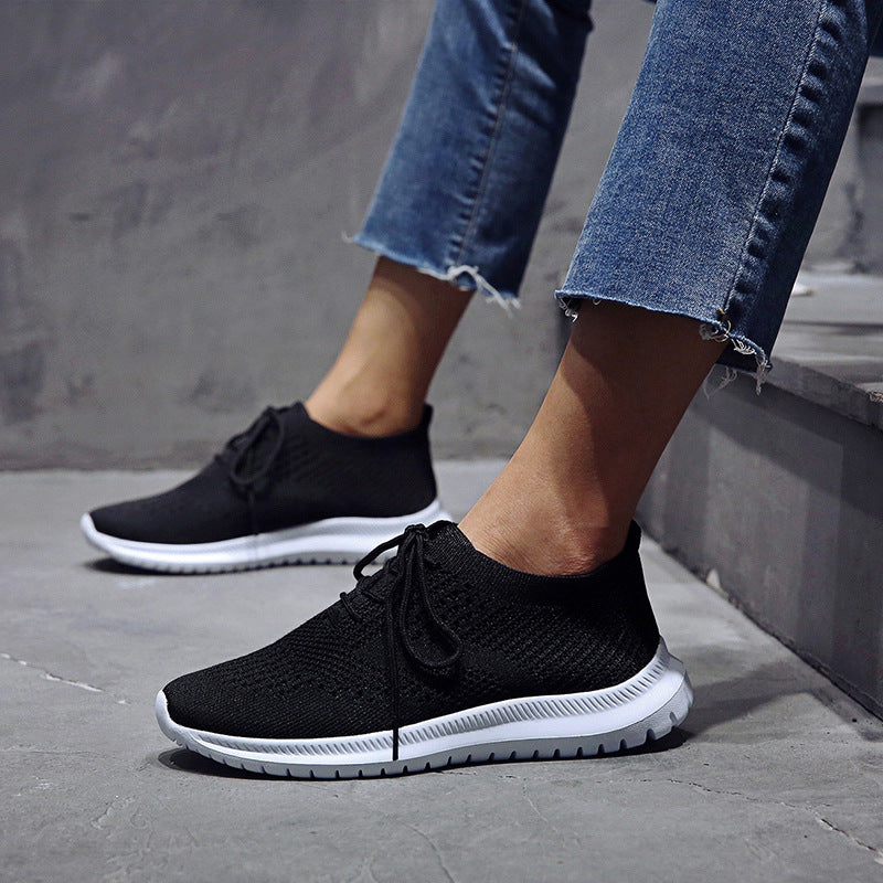 Damen Atmungsaktive und flexible Sneakers mit strukturiertem Obermaterial R&B