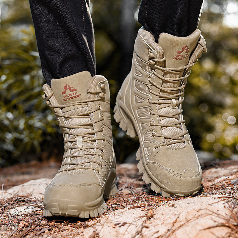 Damen Multifunktionale Wanderstiefel mit rutschfester Profilsohle