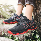 Damen Sportliche und atmungsaktive Trailrunning-Schuhe mit rutschfester Sohle