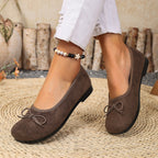 Damen Ballerinas mit feinem Schleifen-Design R&B