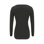 Damen Elegantes Oberteil mit transparentem Spitzenverlauf und funkelnden Applikationen R&B