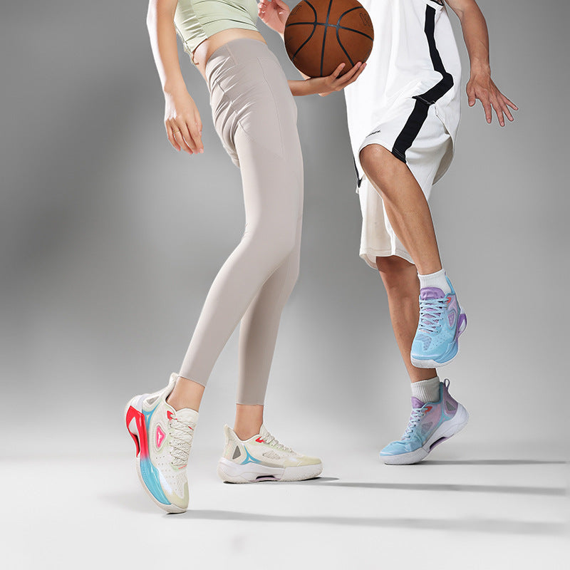 Damen Hochleistungs-Basketballschuhe mit atmungsaktivem Mesh-Obermaterial und dämpfender Sohle