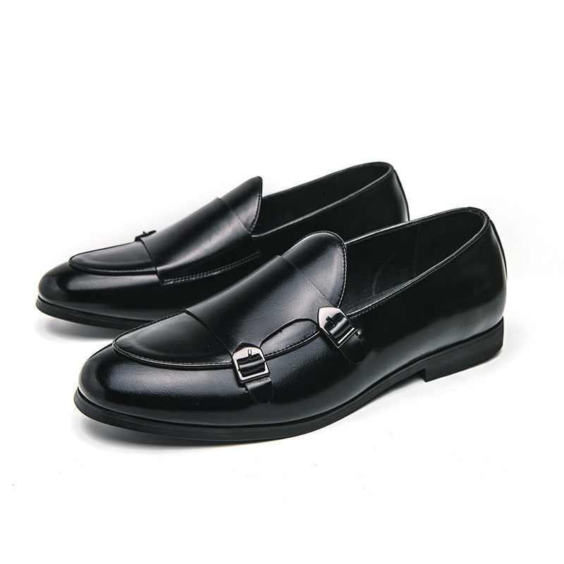 Damen elegante Mokassins mit modischen Schnallen