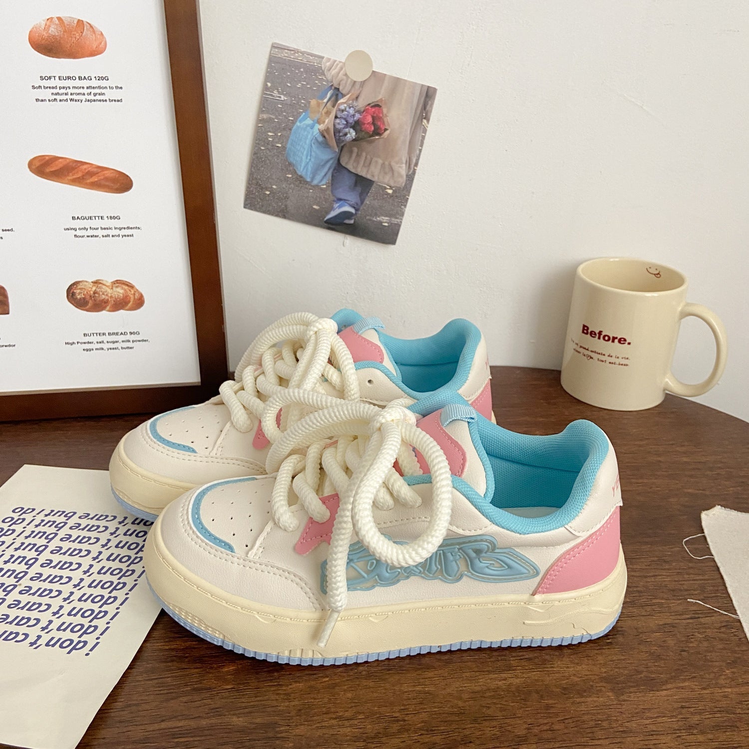 Damen Sneaker mit trendigem Design und komfortabler Polsterung R&B