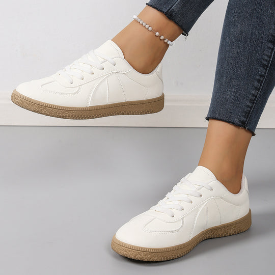 Damen Sneaker mit sportlichem Design und strapazierfähiger Gummisohle R&B