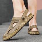Damen Freizeit-Sandalen mit atmungsaktiver Netzstruktur und rutschfester Sohle R&B