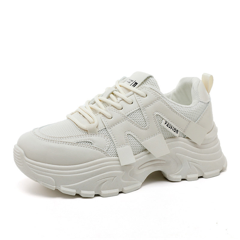 Damen Sportliche Chunky Sneakers mit atmungsaktiver Obermaterialstruktur R&B